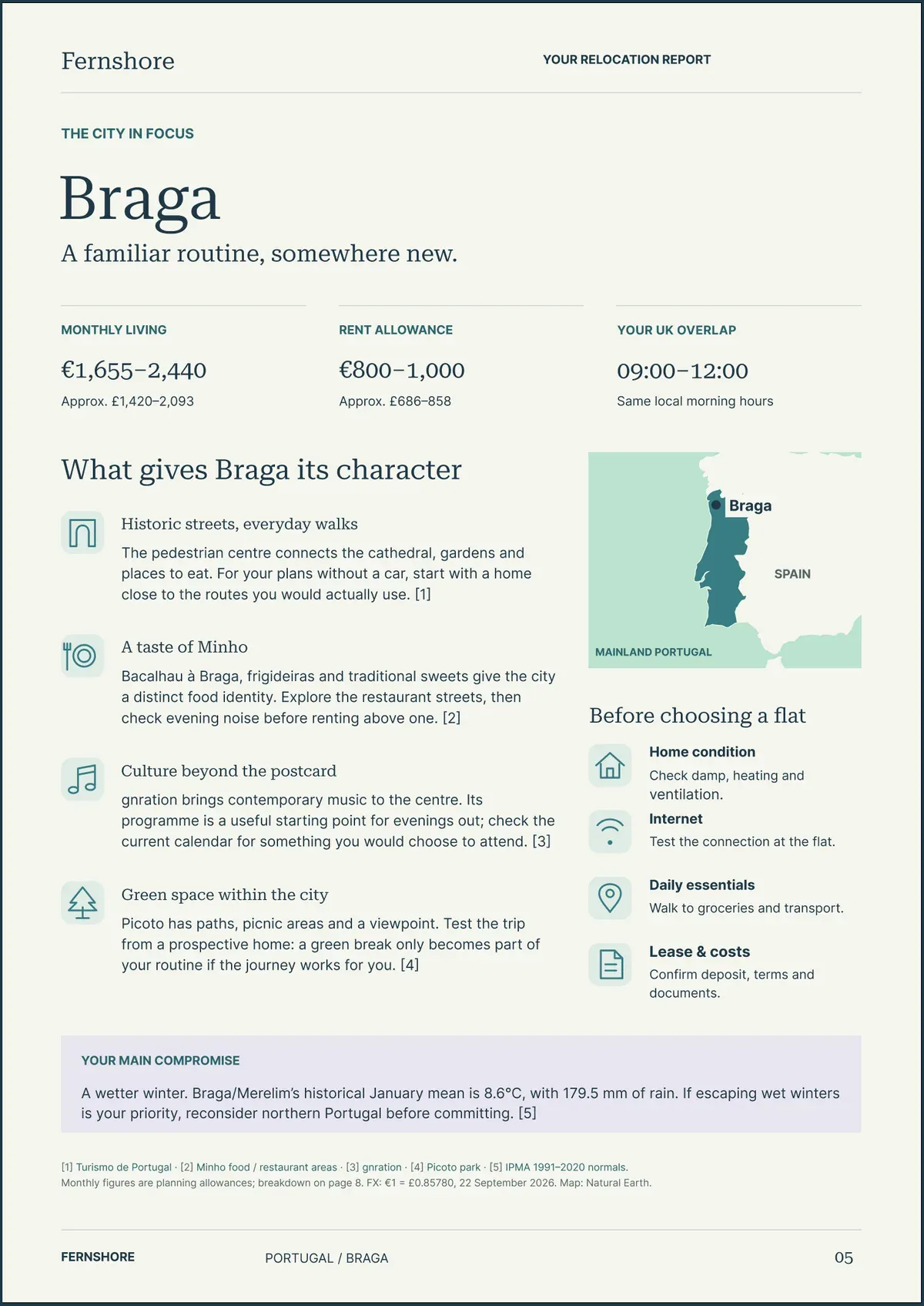 Page 6: Braga. The text of this page follows the image.