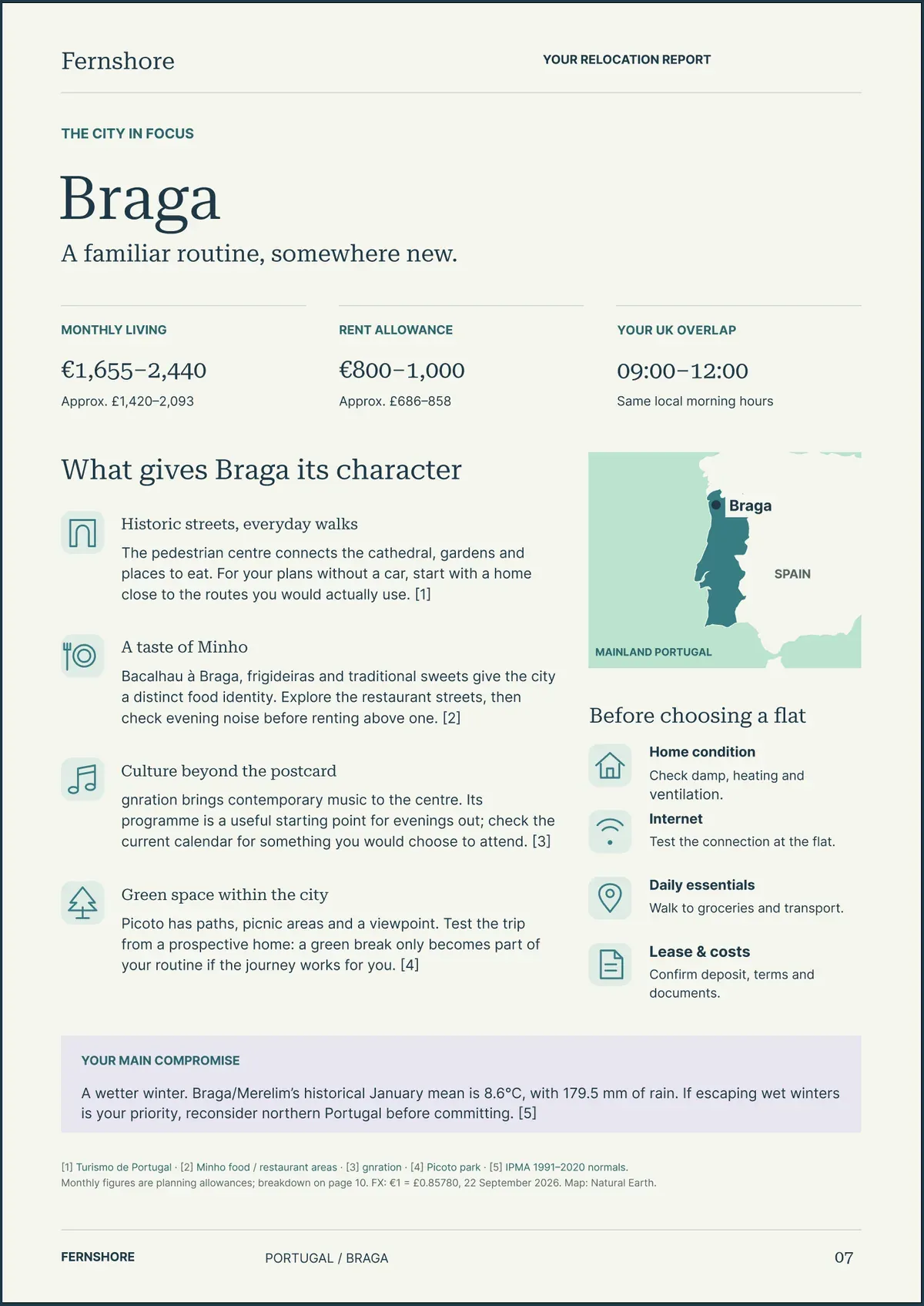 Page 7: Braga. The text of this page follows the image.